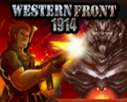 Akció Lövöldözős Mászkálós Western Front 1914